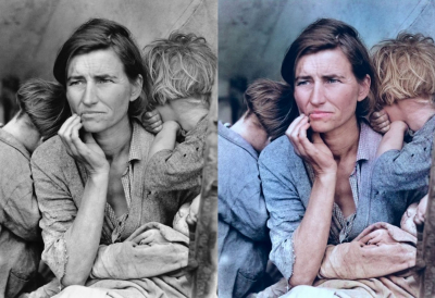 Из ч/б в цвет: нейронный фильтр в Photoshop