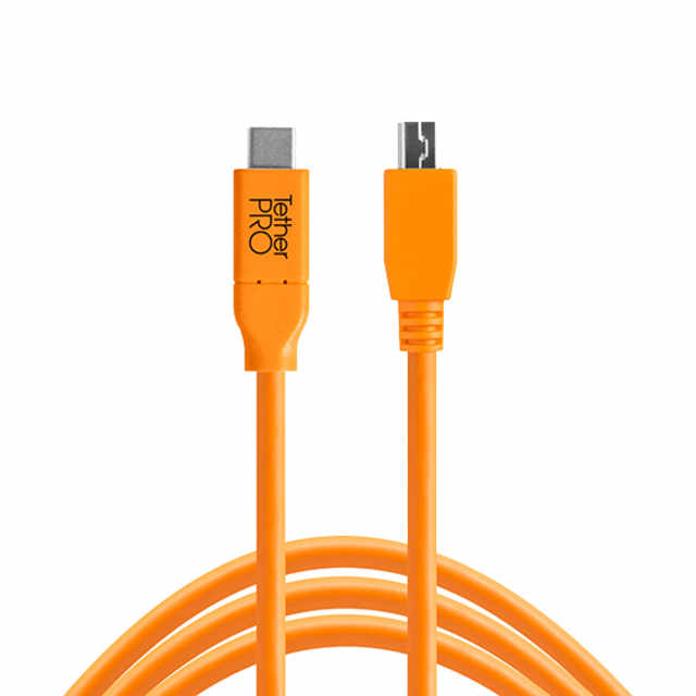 Tether Tools TetherPro USB-C to 2.0 Mini-B 5-Pin Tether Tools TetherPro USB-C to 2.0 Mini-B 5-Pin