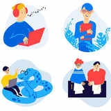 Иллюстрации для Yandex