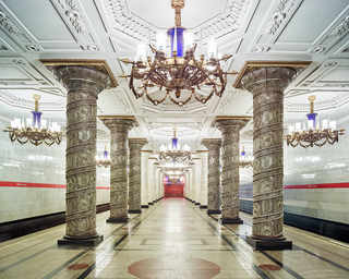 © David Burdeny, станция метро «Автово», Санкт-Петербург