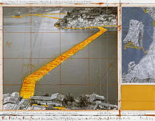 Floating Piers (Project)| Collage 2014 | Photo: André Grossmann | © Christo