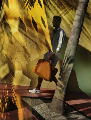 photo by Harry Gruyaert; Commercial, Hermes Campaign