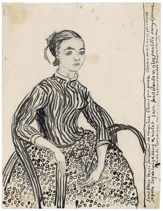 Винсент ван Гог. Портрет молодой девушки. 1888