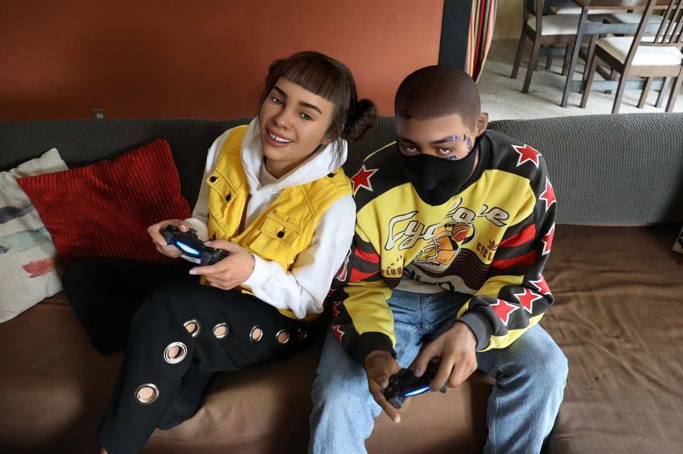 Lil Miquela и Blawko