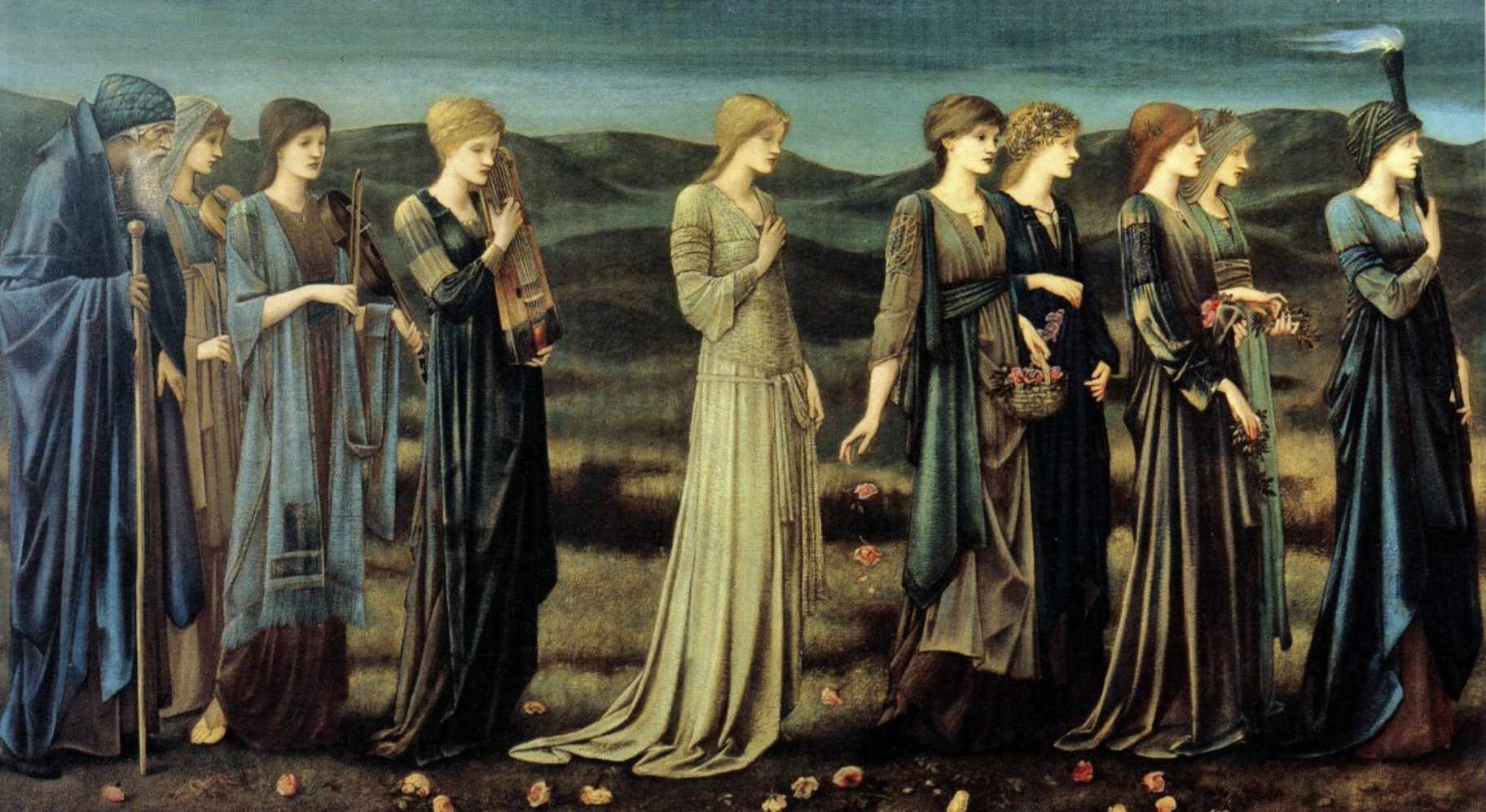 Edward Burne-Jones, The Wedding of Psyche, 1895