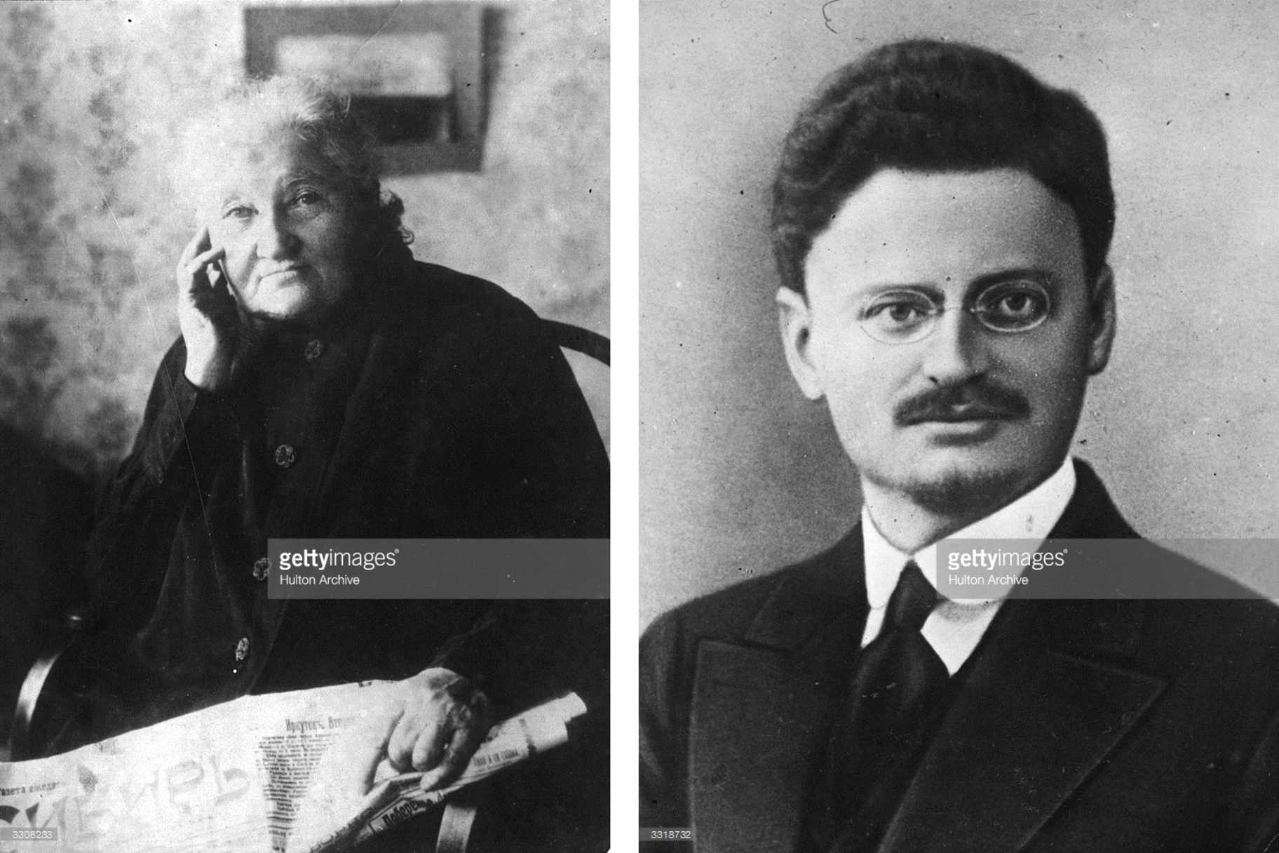 Екатерина Брешко-Брешковская, создатель партии эсеров и её боевой организации, «бабушка русской революции» / Лев Троцкий