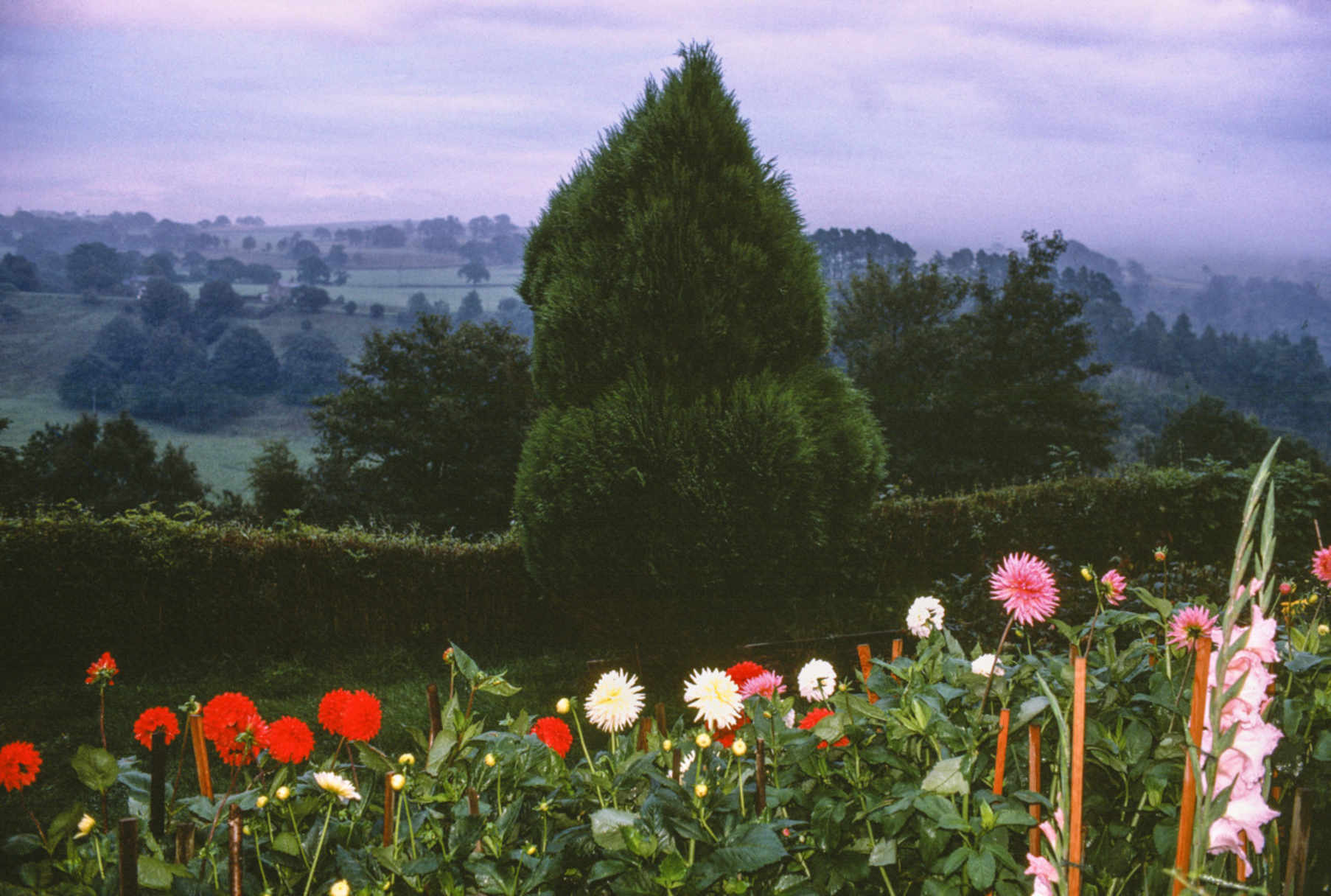 Landscape in Cumbria. Cumbria. From 'The Pleasure Principle'. 1989. Great Britain. © Chris Steele-Perkins Magnum Photos