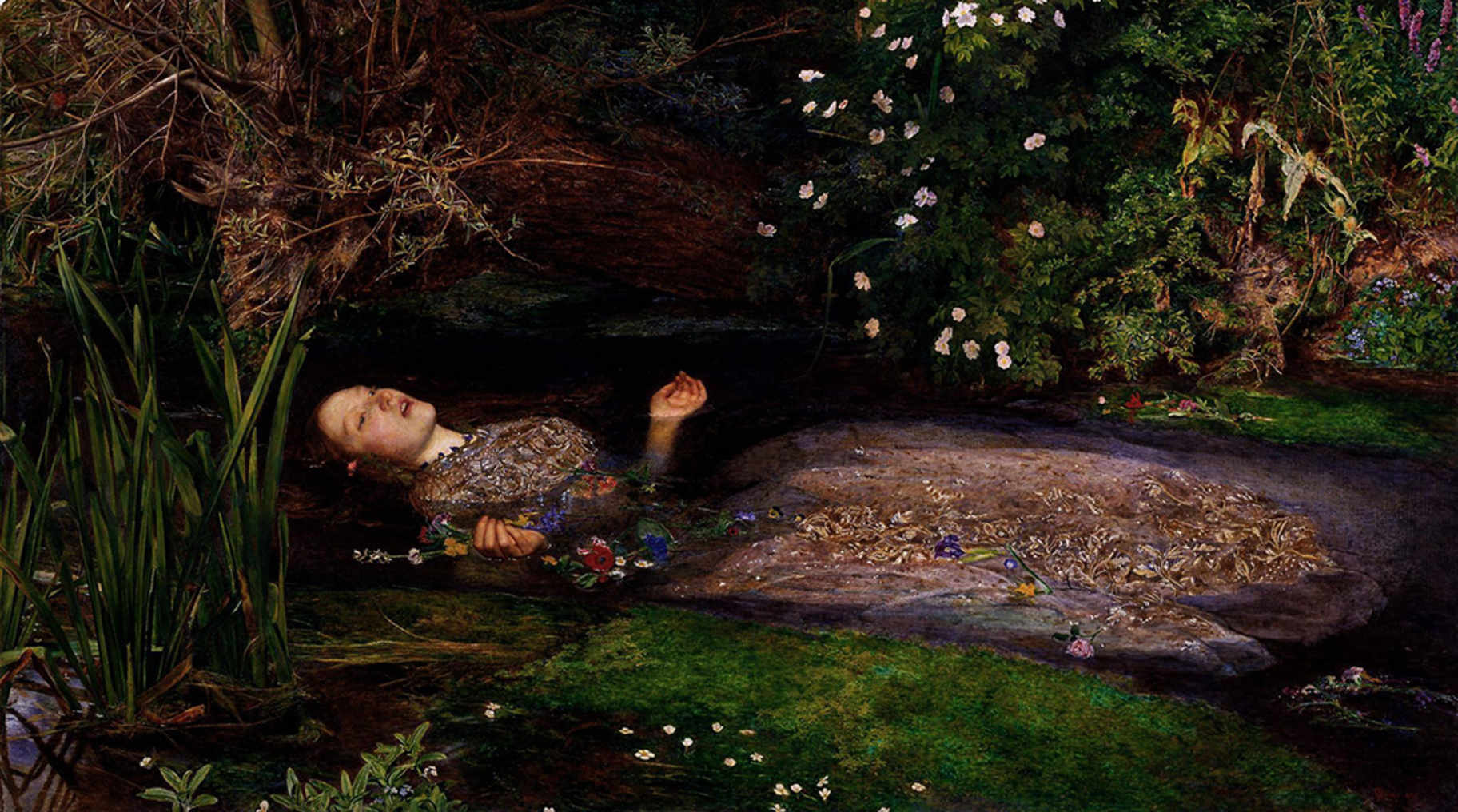 Ophelia. Sir John Everett Millais, 1852