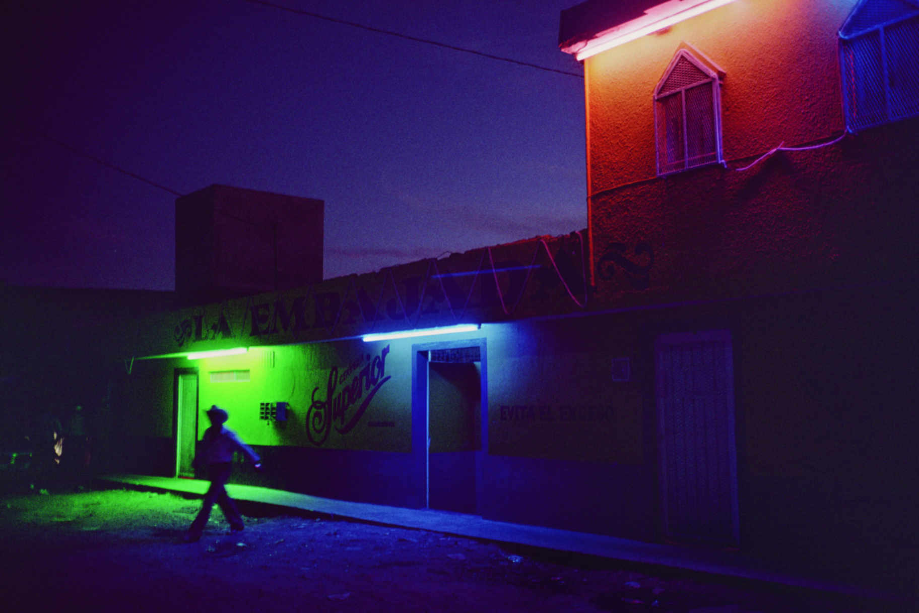Red light district. Most of the women who work here are from Central America. Comitan. Mexico. 2007.